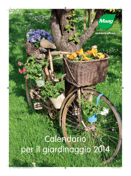 Calendario per il giardinaggio 2014