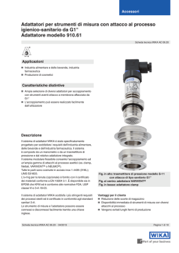 Scheda tecnica