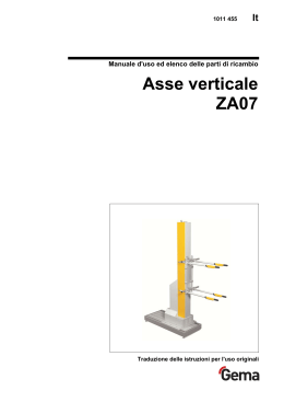 Asse verticale ZA07