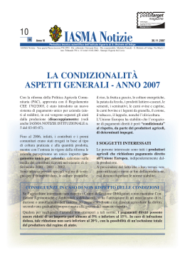IASMA Notizie - Fondazione Edmund Mach di San Michele all`Adige