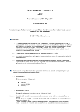 vedi testo integrale - Zecchini scavi perforazioni teleguidate