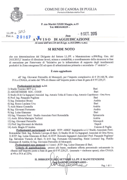 avv.agg. incarico dir.lavori D2