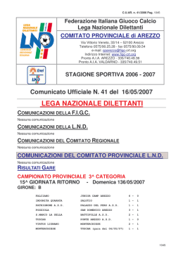 LEGA NAZIONALE DILETTANTI