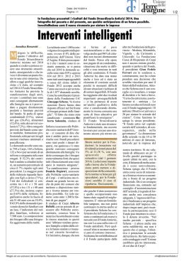Interventi intelligenti