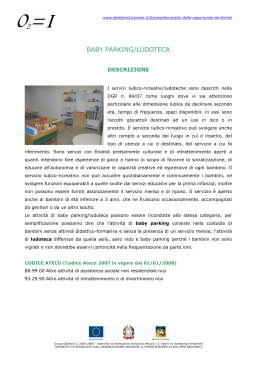 BABY PARKING/LUDOTECA - Obiettivo 2 = Imprese