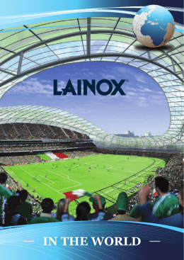 Scarica la brochure "LAINOX in the World"