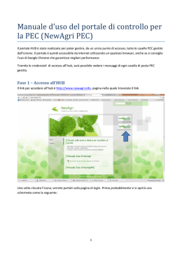 Manuale NewAgriPEC HUB