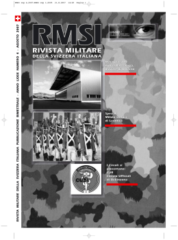 La Rivista Militare ci dedica lo speciale