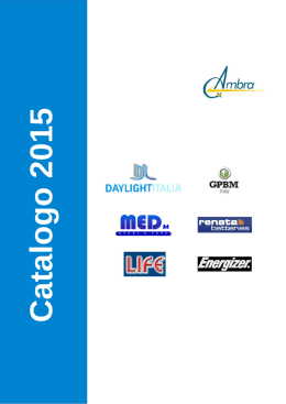Nuovo catalogo Ambra