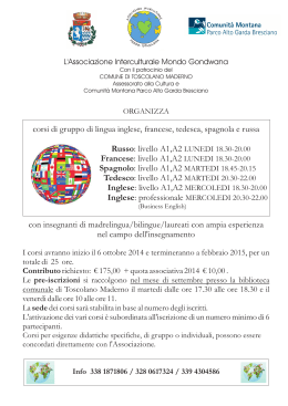Corsi di lingue ottobre 2014.cdr