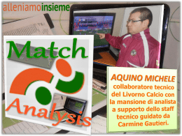 Match Analysis di Michele Aquino