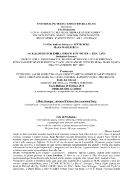 Scarica il pressbook completo di Lone Survivor