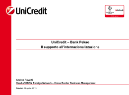 UniCredit - CCIAA di Treviso