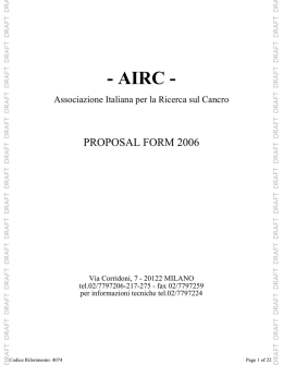 proposal form