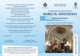 &ldquo;Mana SS. Annunziata&rdquo;