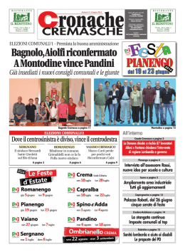 cronachecremasche 3 - PARTITO DEMOCRATICO del CREMASCO