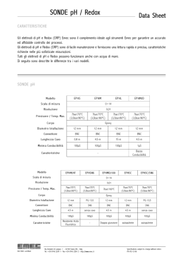 Manuale Elettrodo Redox