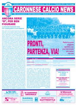 Numero 1 - Caronnese