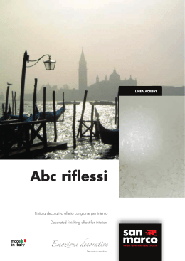 Abc riflessi - Colorificio San Marco