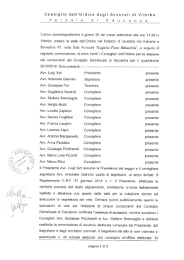 Scarica l`allegato - Ordine degli Avvocati di Viterbo