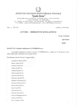 Comitato studentesco 12 febbraio 2015