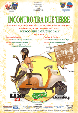 A ` BARLETTA - Automoto Club Storico Dauno