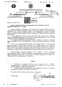 2 CD “R. MUSTI” — SM “R. DIMICCOLI” % (My