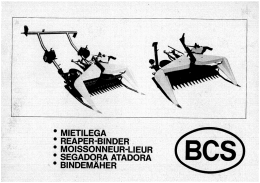 Onderdelentekening BCS-622