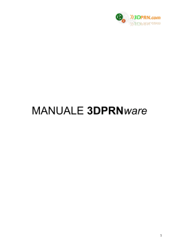MANUALE 3DPRNware