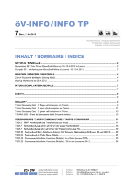 &ouml;V-INFO/INFO TP - English Forum Switzerland