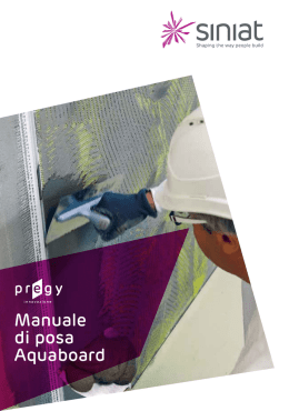 Manuale di posa AquaBoard - pdf