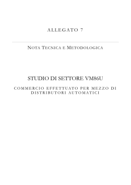 Nota tecnica VM86U - Agenzia delle Entrate