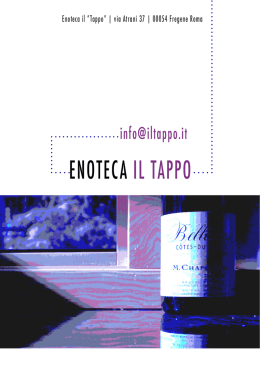 Scarica file - Enoteca Il Tappo