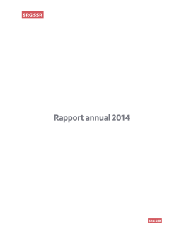 Rapport annual 2014