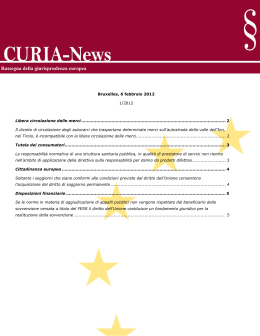 Curia news 1/2012