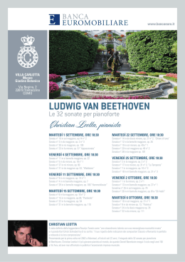 LUDWIG VAN BEETHOVEN
