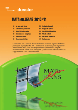 MATh.en.JEANS 2010/11