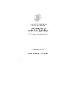 Curriculum vitae