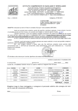 Coseano - Cisterna - Istituto Comprensivo di Basiliano e Sedegliano
