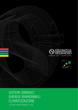 Listino Olimpia Splendid