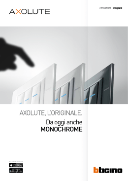 Brochure Axolute Monochrome
