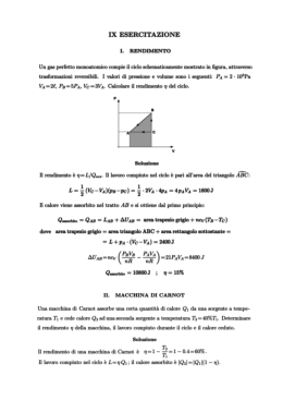 IX ESERCITAZIONE I. momenro