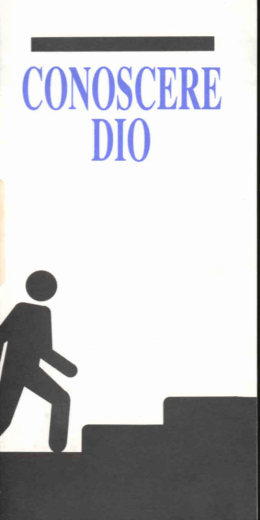 Lo scopo di Dio