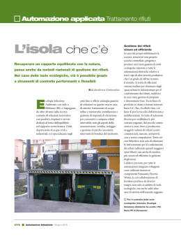 L`isola che c`è - Panasonic Electric Works