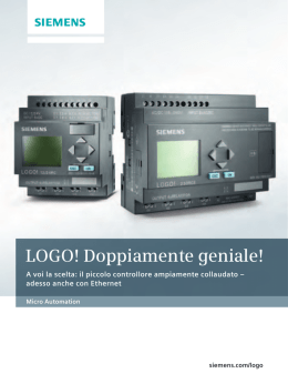 LOGO! Doppiamente geniale!