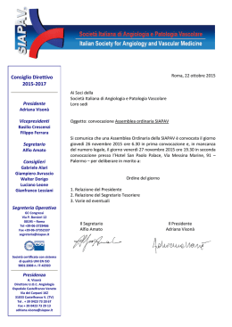 Consiglio Direttivo 2015-2017