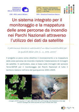 Brochure Incendi Parchi.pub - Ufficio Stampa - CNR