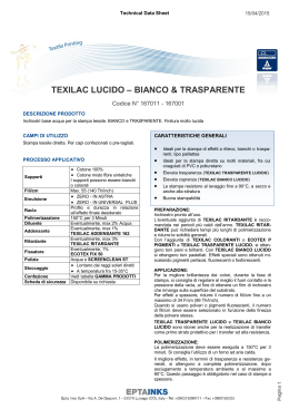 TEXILAC LUCIDO – BIANCO & TRASPARENTE