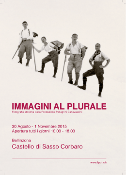 Invito - Fondazione Pellegrini Canevascini