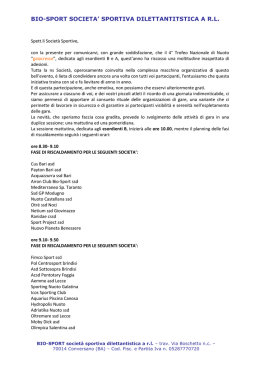 List Esordienti B